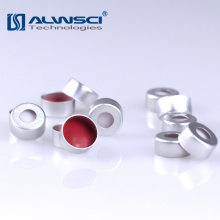 Lab supplier 11mm aluminum crimp cap for hplc vials